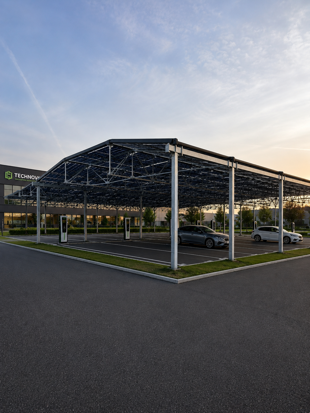 Photovoltaikanlage auf Carport